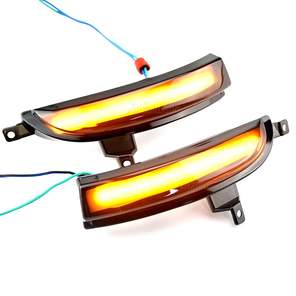 

2x LED Dynamic Side Rearview Mirror Indicator Light For Renault Koleos 2012-2016 Sequential Blinker Turn Signal Lights Lamp