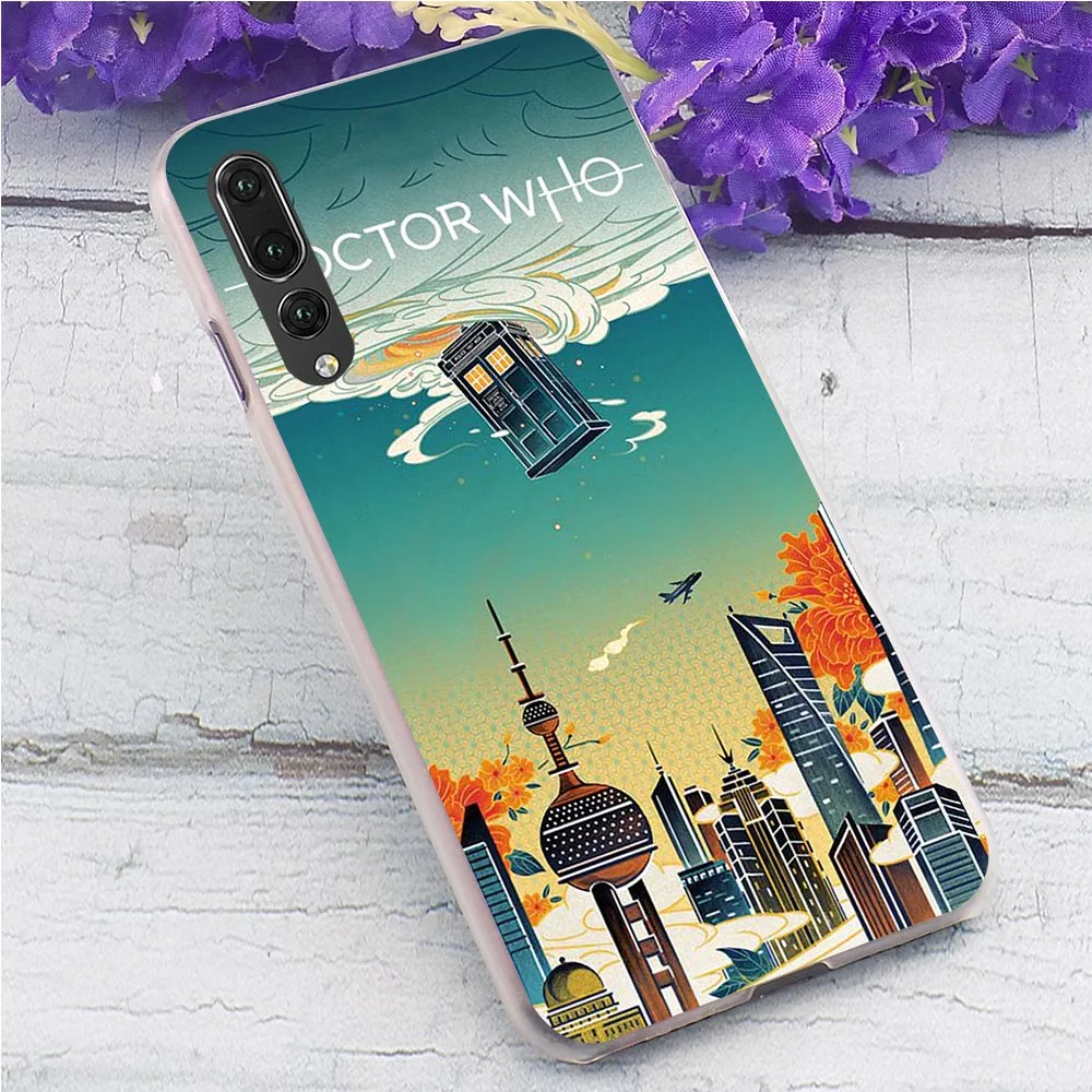 Чехол для ТВ телефона Tardis Box Doctor Who чехол Huawei Y9 Prime 2019 6A 7A 8/9/10 Lite View 20 Pro 9X Y6 Y7 Nova
