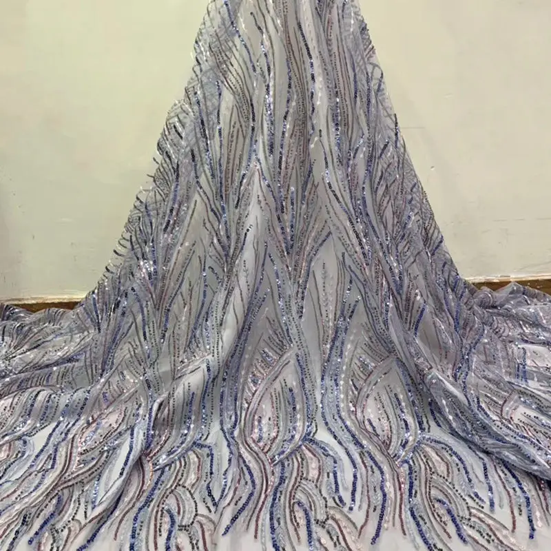 Ручная вышивка африканская кружевная ткань 2020 сетка французское кружево с