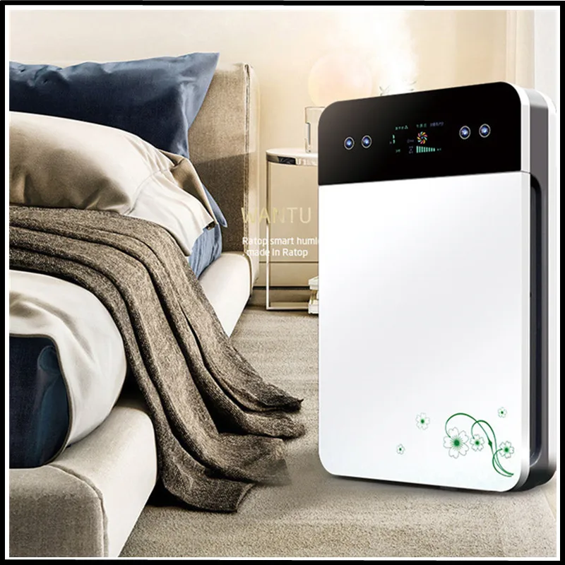 Очиститель воздуха домашний умный фильтр HEPA Pm2.5 с отрицательными ионами для