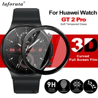 soft tempered glass for huawei watch gt 2 pro protective film 3d full cover screen protector gt2 pro smartwatch accessories