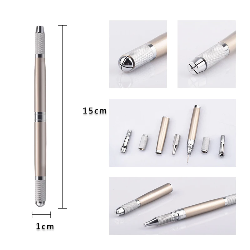 1 шт. микроблейдинг тату ручка для перманентного макияжа машинка ручная подводка