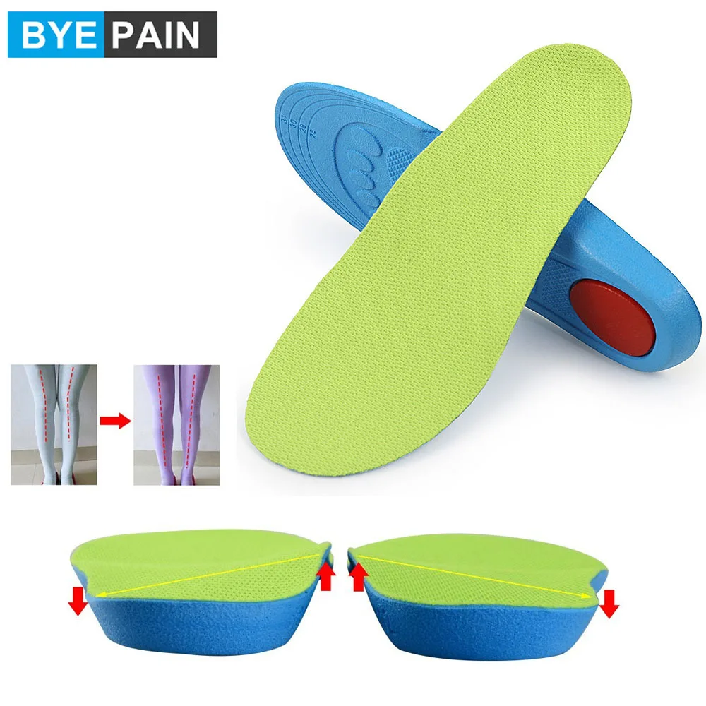 1 пара BYEPAIN массажные легкие ортопедические стельки для плоскостопия Спортивная
