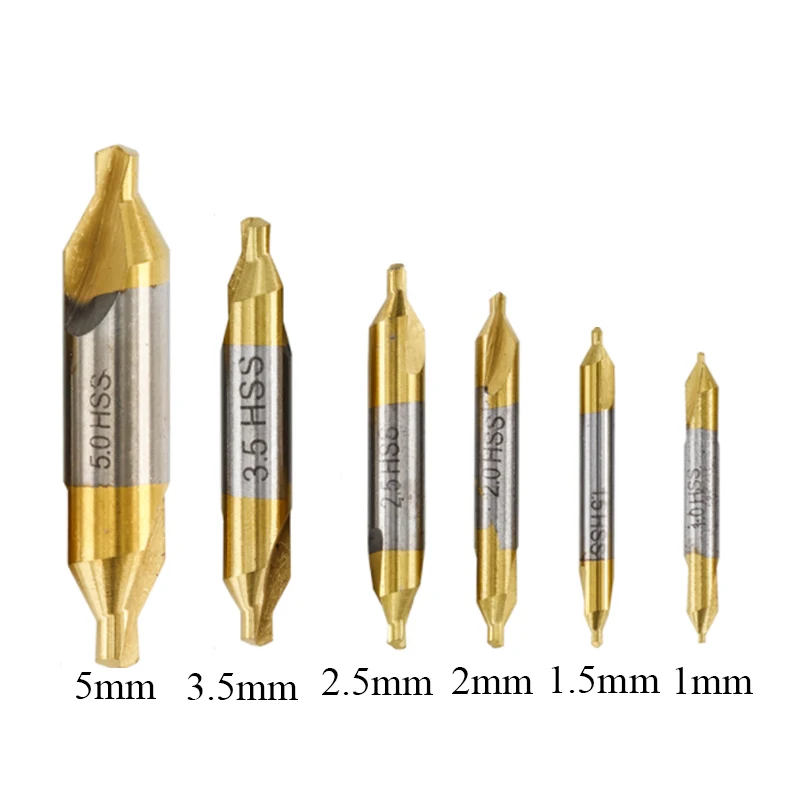 

Набор сверл для металлообработки, 6 шт., 1,0-5,0 мм