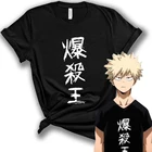 Todoroki BNHA футболка моя геройская Академия футболка аниме Kawaii унисекс рубашка с коротким рукавом