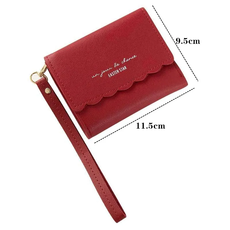 

PURDORED 1 Pc New Fashion Women Card Wallet Leather Business Credit Card Holder Bank Cards Holder Female Slim Minimalist Wallet
