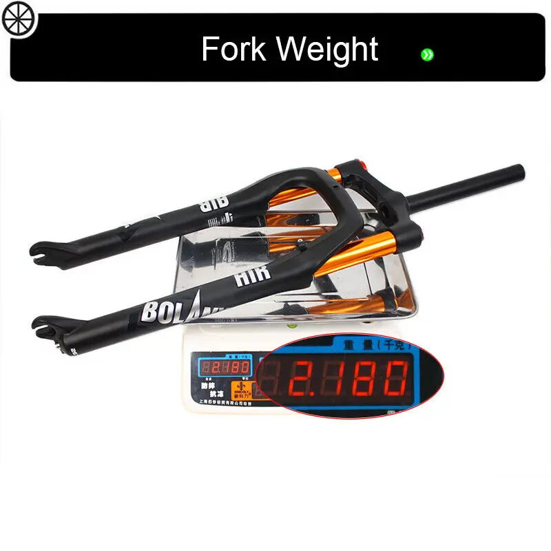 MTB вилка 26 дюймов горный велосипед толстая подвеска 135 мм для снега пляжа 120