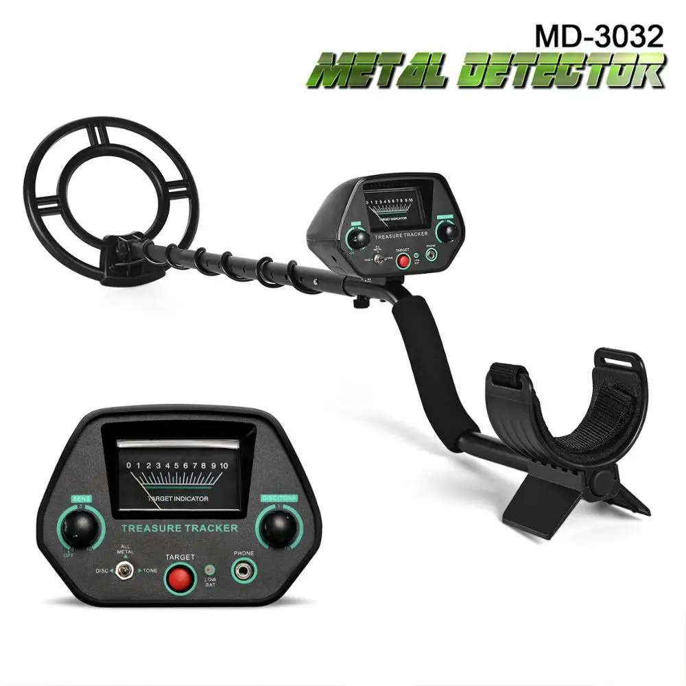 Professional Metal Detector Underground Gold Scanner Treasure Hunter Pinpointer MD3032 | Инструменты
