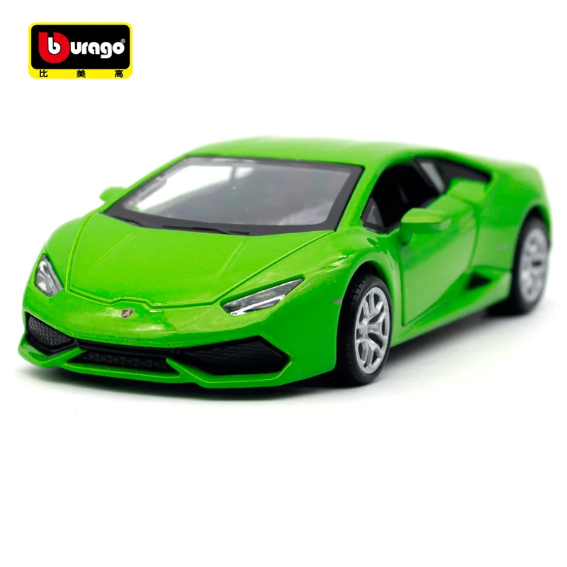 Супермашина Bburago 1:32 Lamborghini Huracan LP 610 4 литая модель автомобиля новая игрушка в