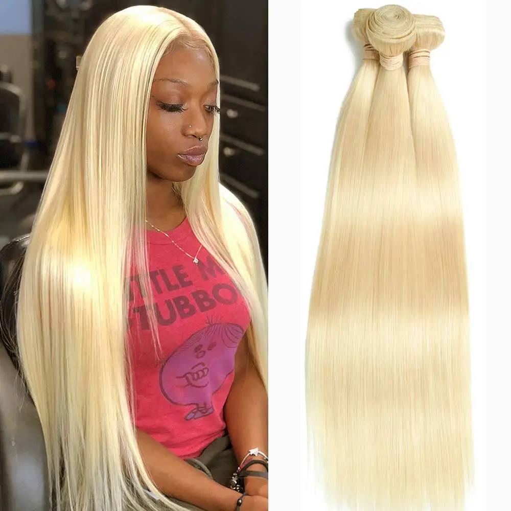 

Волосы Richgirl 613 блонд 1/3/4 бразильские прямые волнистые человеческие волосы Remy 26 28 40 дюймов удлинители волос Бесплатная доставка