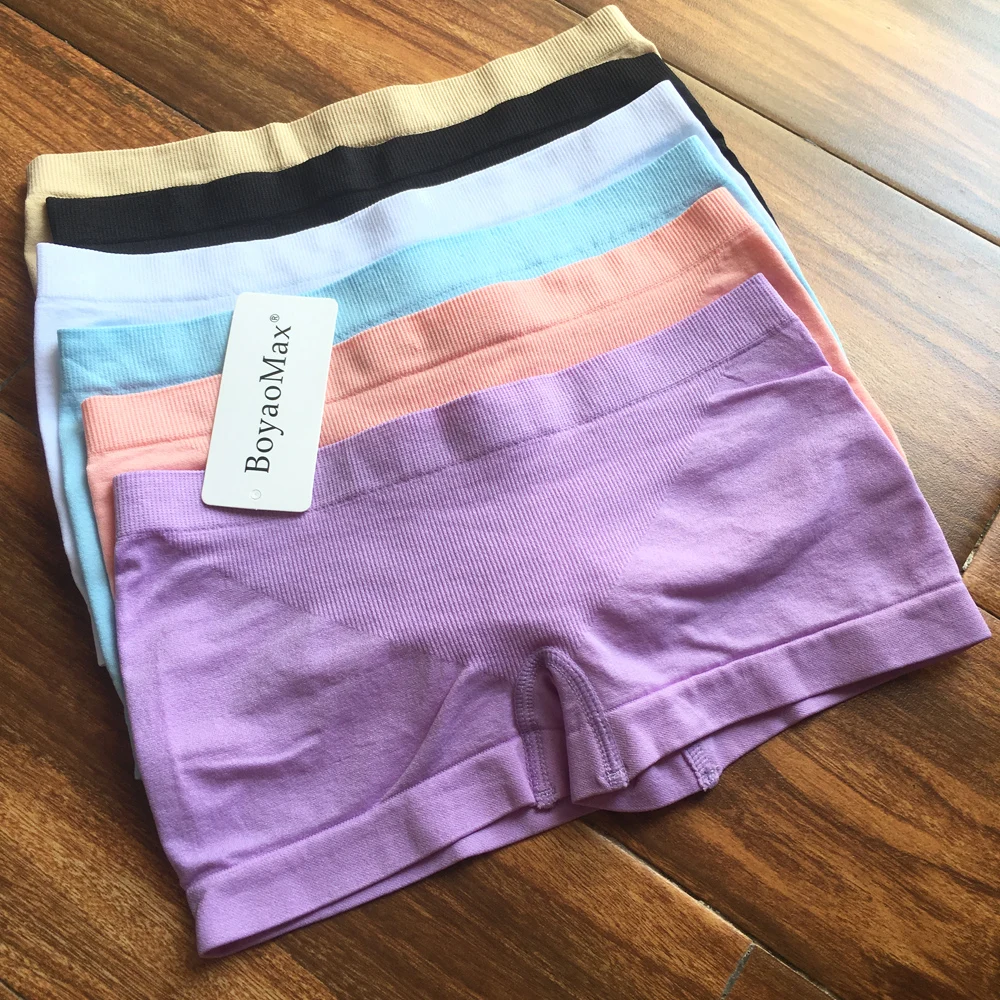 Трусы-боксеры женские бесшовные 6 шт./лот | Спорт и развлечения