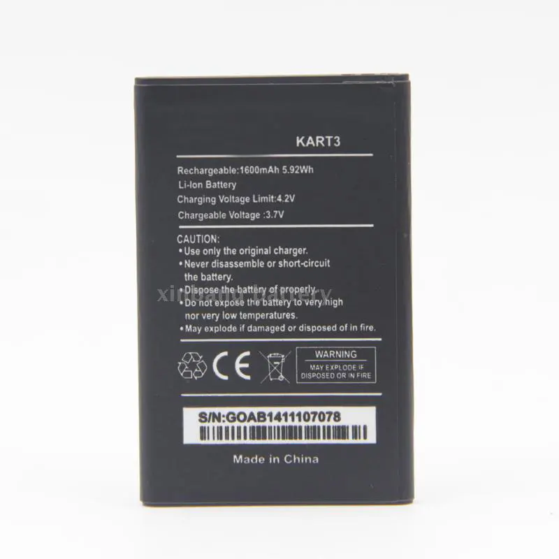 

Батарея ALLCCX KART3 для Wiko KART3 KART 3 с хорошим качеством