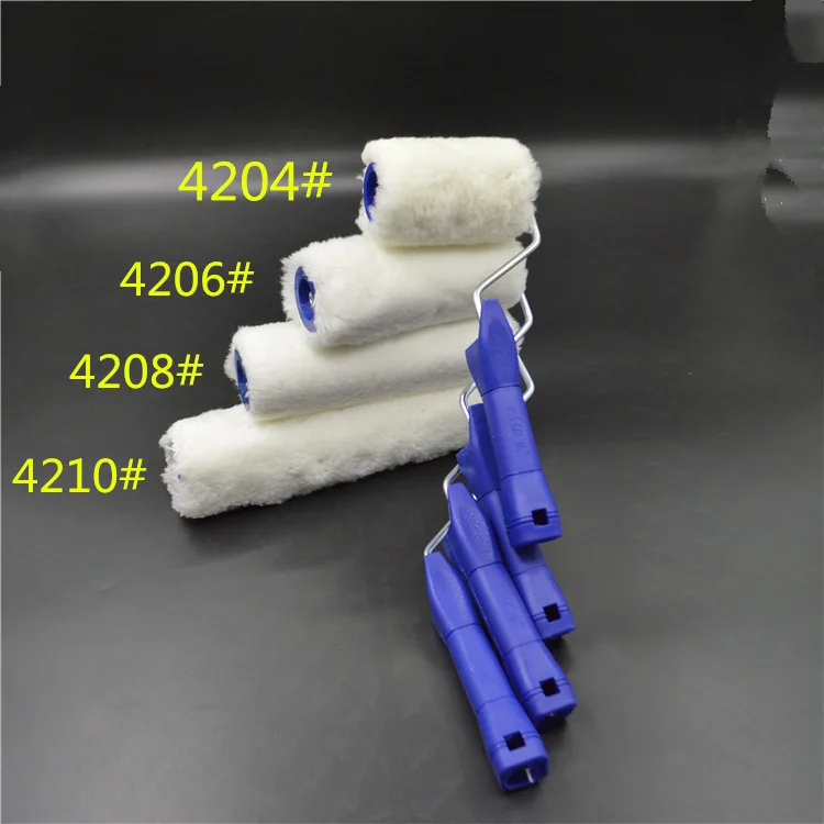 

Latex paint roller brush home decoration painting tool painting brush roller paint brush small brush manual brushing tool