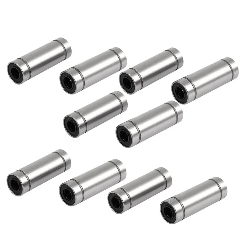 

Linear Motion Bushing Ball Bearing Silver Tone,6mmx12mmx35mm,LM6LUU(Set of 10Pcs) CNIM Hot