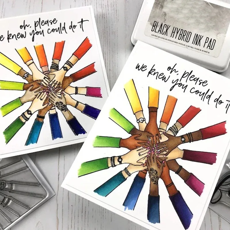 MyTribe прозрачный силиконовый штамп для скрапбукинга сделай сам Мягкая Печать 2020 |