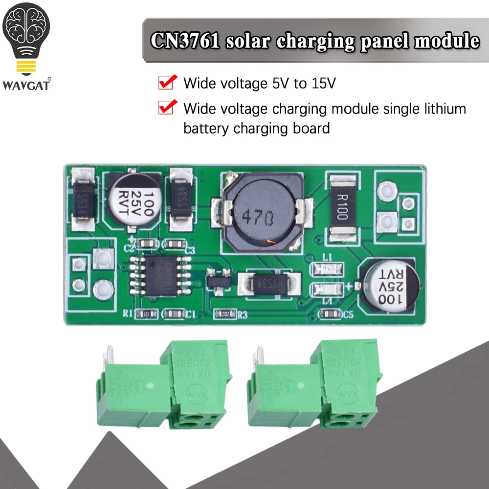 Модуль защитной платы зарядного устройства литиевой батареи CN3761 для солнечной