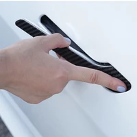 for tesla model 3 handle protection stickers abs material flexible anti scratch wearable outside decorative auto accessories
