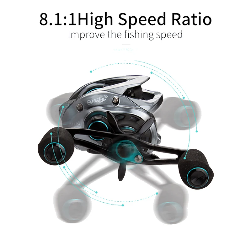 Новая катушка для заброса приманки Volin с магнитной тормозной системой