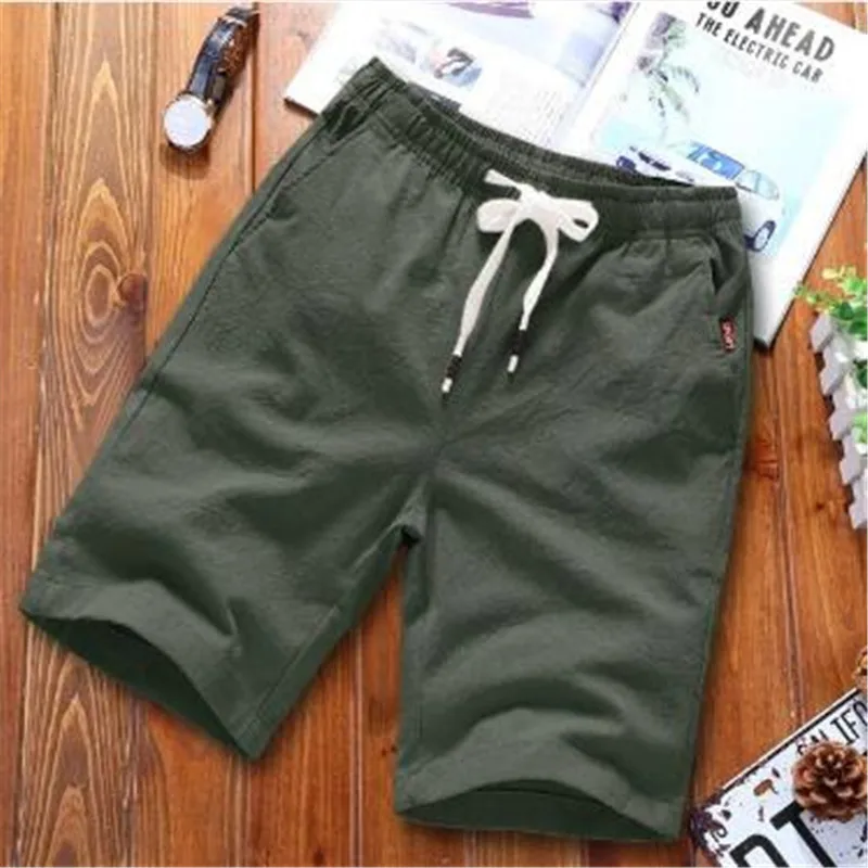 

ZNG 2020 Men Clothes Summer Casual Men's Shorts Homme Cotton Bermuda Short Trousers Brand Clothing