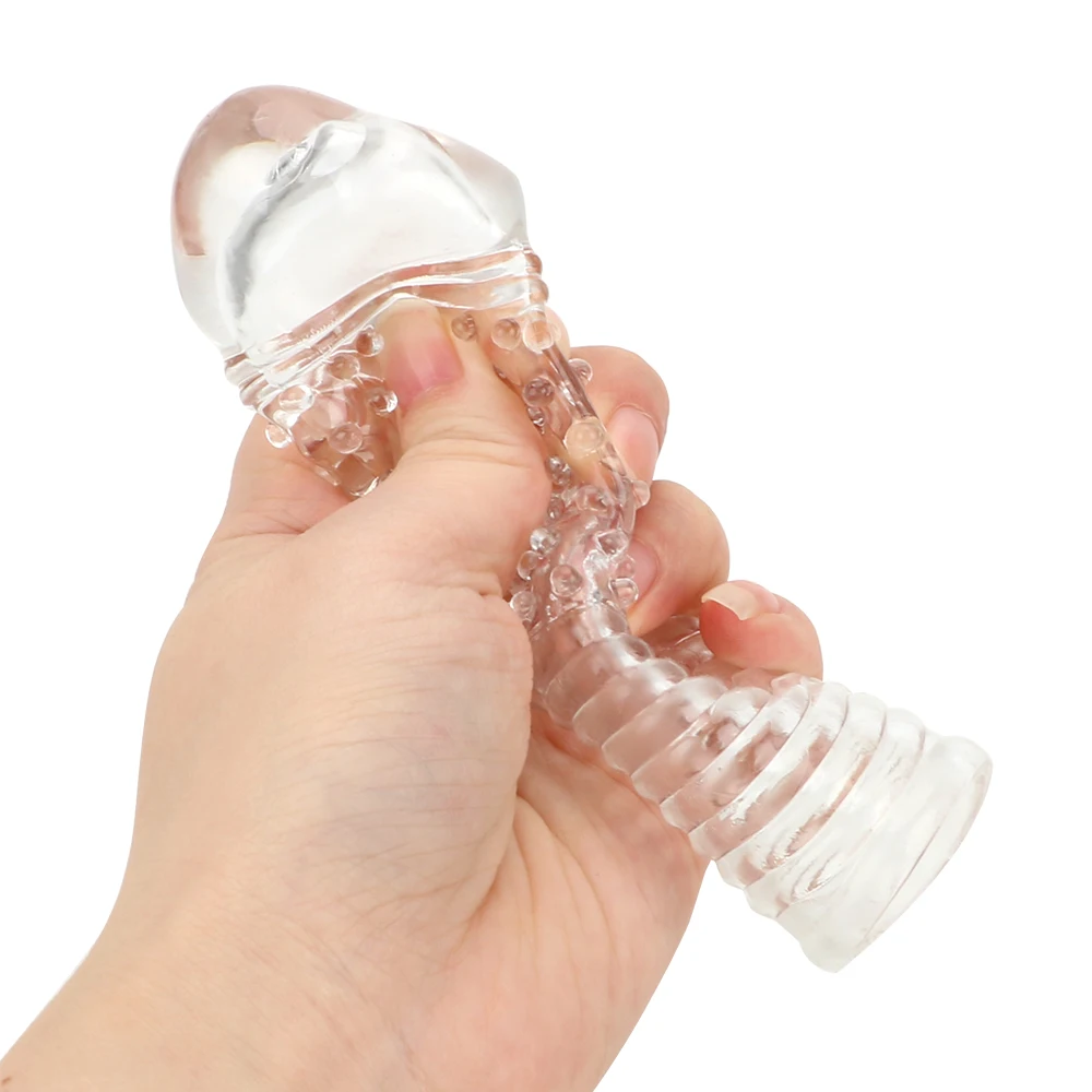 Кольцо для пениса OLO презервативы многоразовые насадки на пенис удлинитель