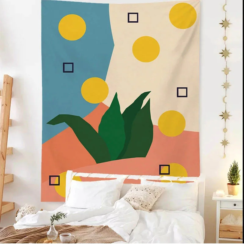 Богемные настенные уникальные геометрические постеры минималистичный пейзаж