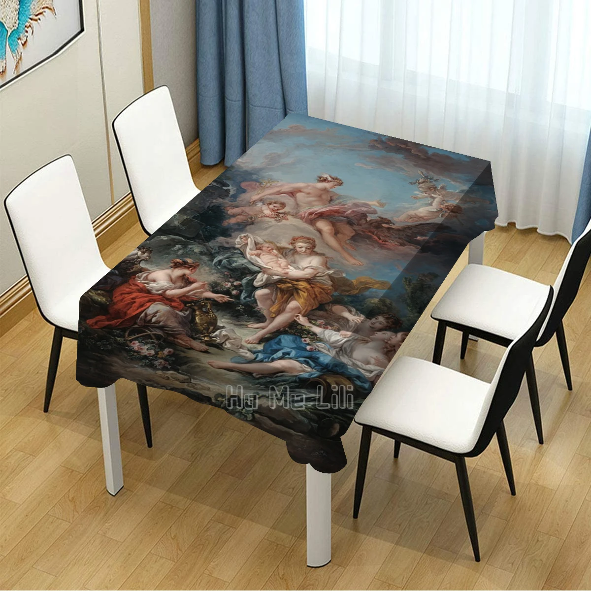 Ртуть отдала бакусу Богу вина нимфам Нисы НИСА скатерть искусство внутреннее и