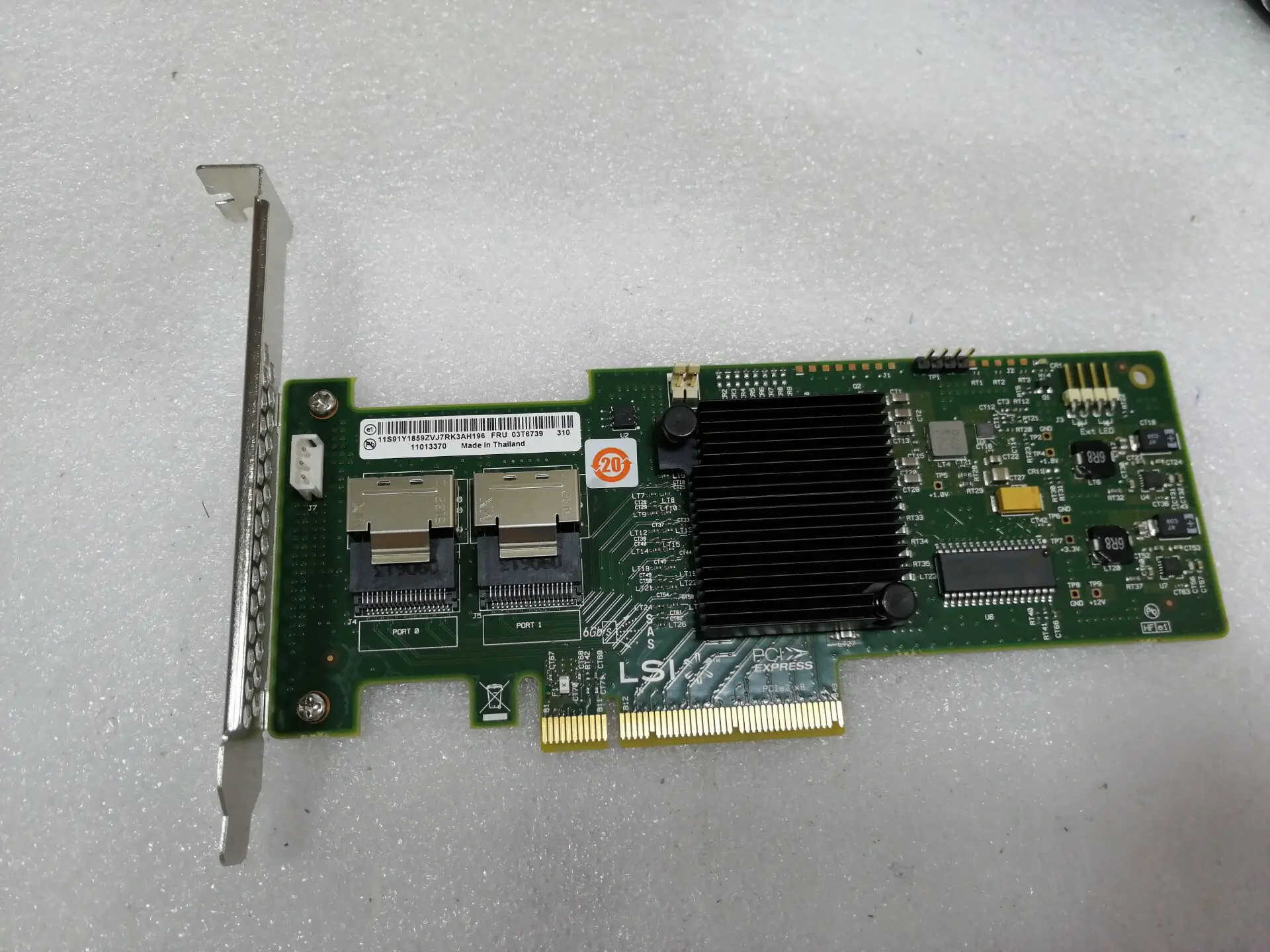 

Lenovo LSI 9240-8i MegaRAID SATA SAS 6Gb 2.0 RAID Controller 03T6739