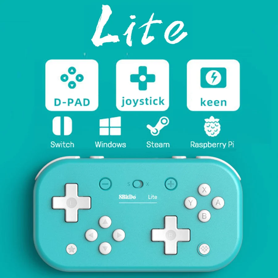 8bitdo Nintendo Switch Lite Bluetooth геймпад для nintendo Совместимость с Windows Raspberry Pi Steam|Геймпады| |