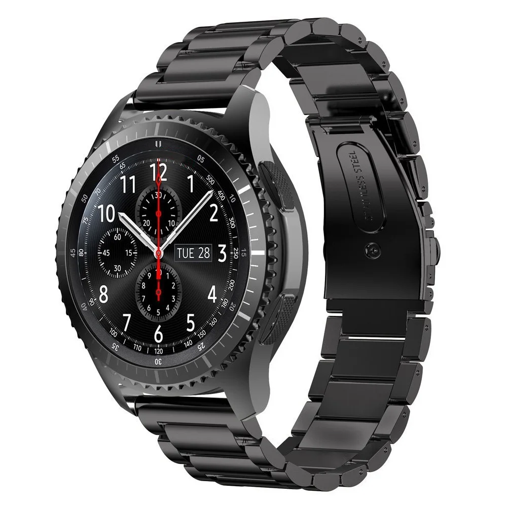Ремешок Gosear из нержавеющей стали для Samsung Gear S3 S 3 Classic Frontier 22 мм|samsung gear s wristband|band wrist