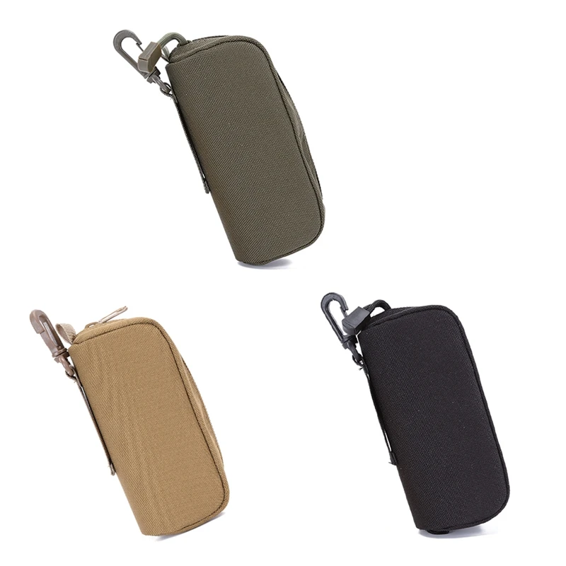 Военная Тактическая камуфляжная поясная сумка для очков мягкая Сумочка поясной