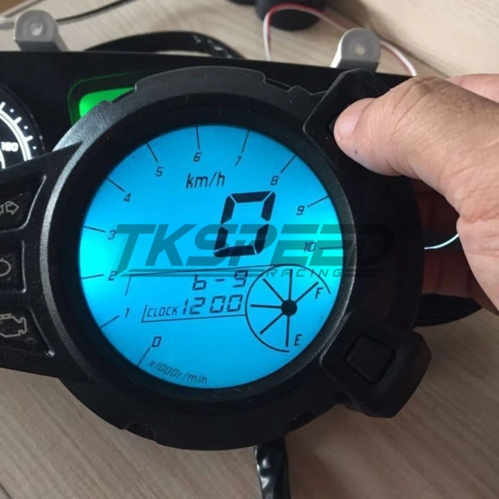 Мотоциклетные инструменты 10000 RMP ЖК Спидометр Тахометр для Yamaha Zuma BMK x125 YW125 speedomerter для Yamaha BWS 7 цветов