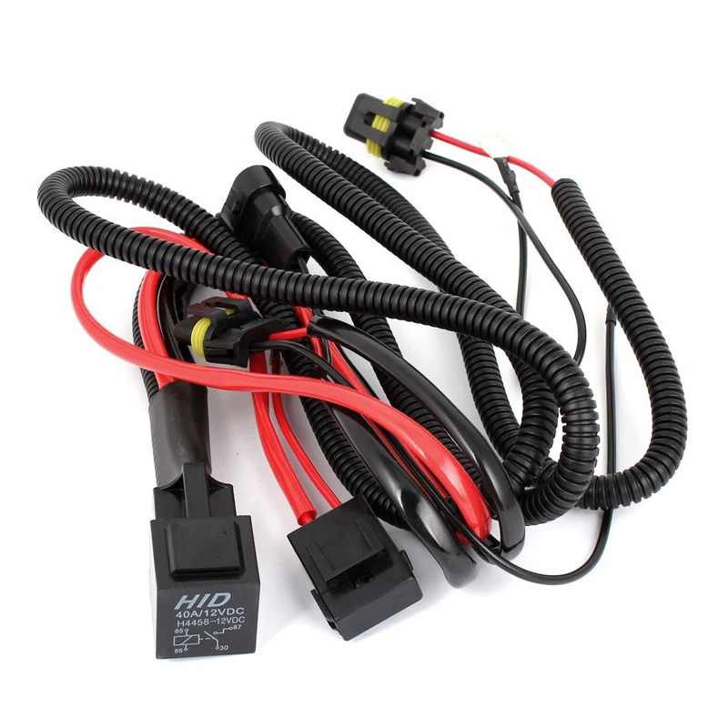 Xenon HID Реле преобразования жгут проводов H11 9005 9006 12V 40A | Обустройство дома