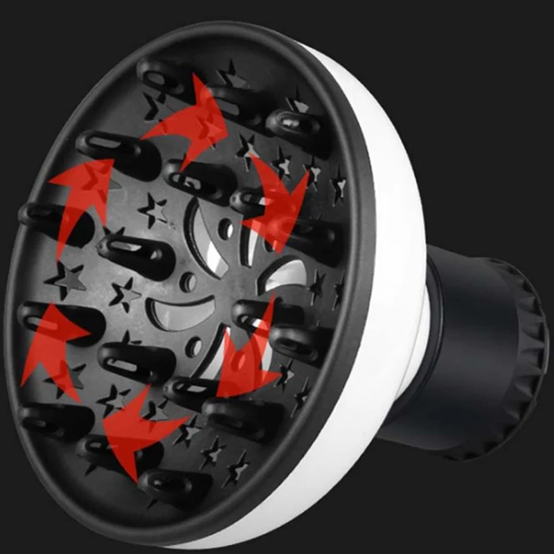 

Universal Hair Curl Dryer Nylon Diffuser Styling Accessories Gale Wind Mouth Cover Hair Stylist Blow Dryer Diffuser Attachment