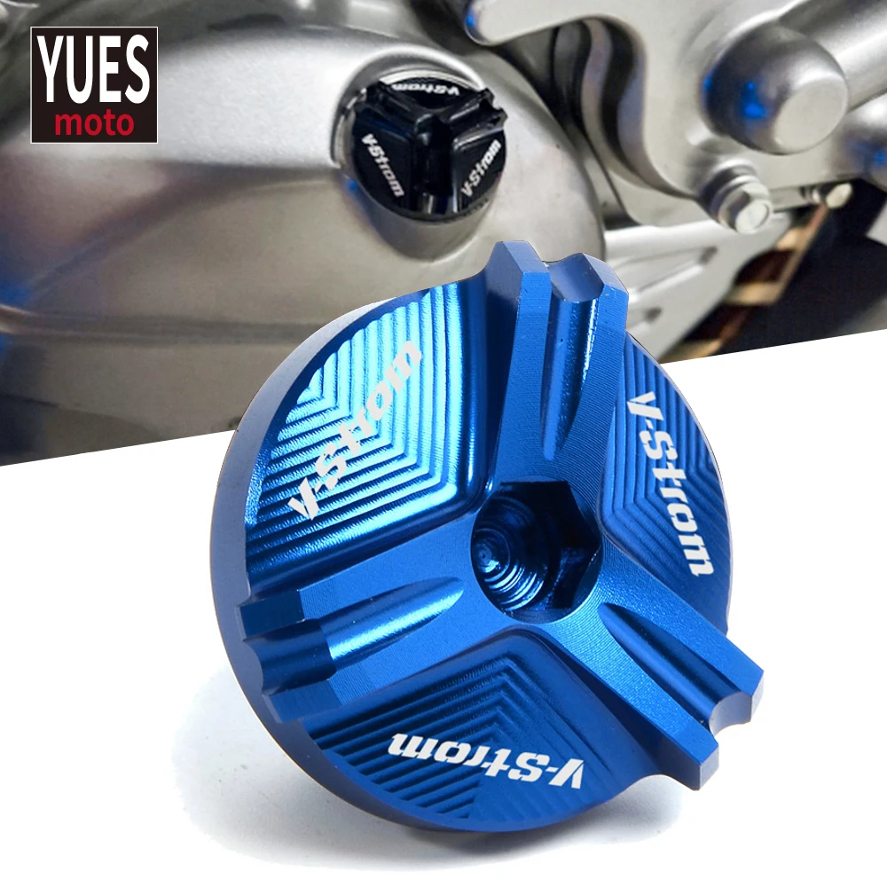 Аксессуары для мотоциклов масляный наполнитель крышка заглушки двигателя Suzuki