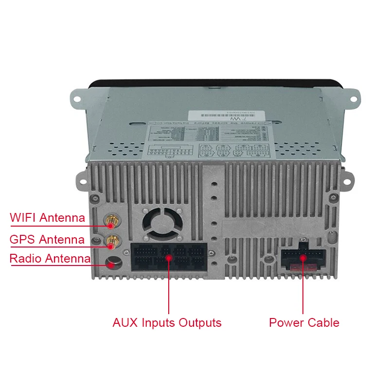 Автомобильный мультимедийный плеер Ugode с GPS-навигацией 7-дюймовым экраном Bluetooth ОС