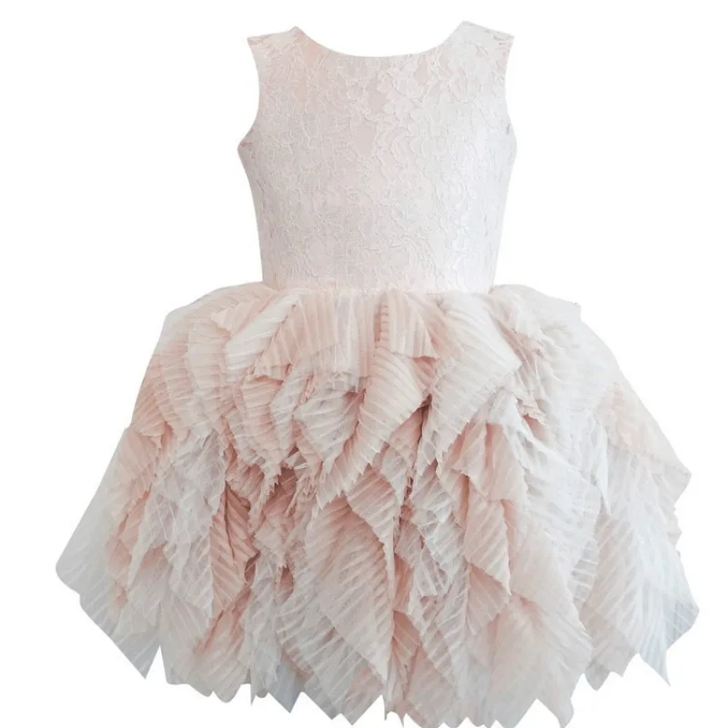 Детские платья принцессы для девочек бальные малышей Вечерние дня рождения