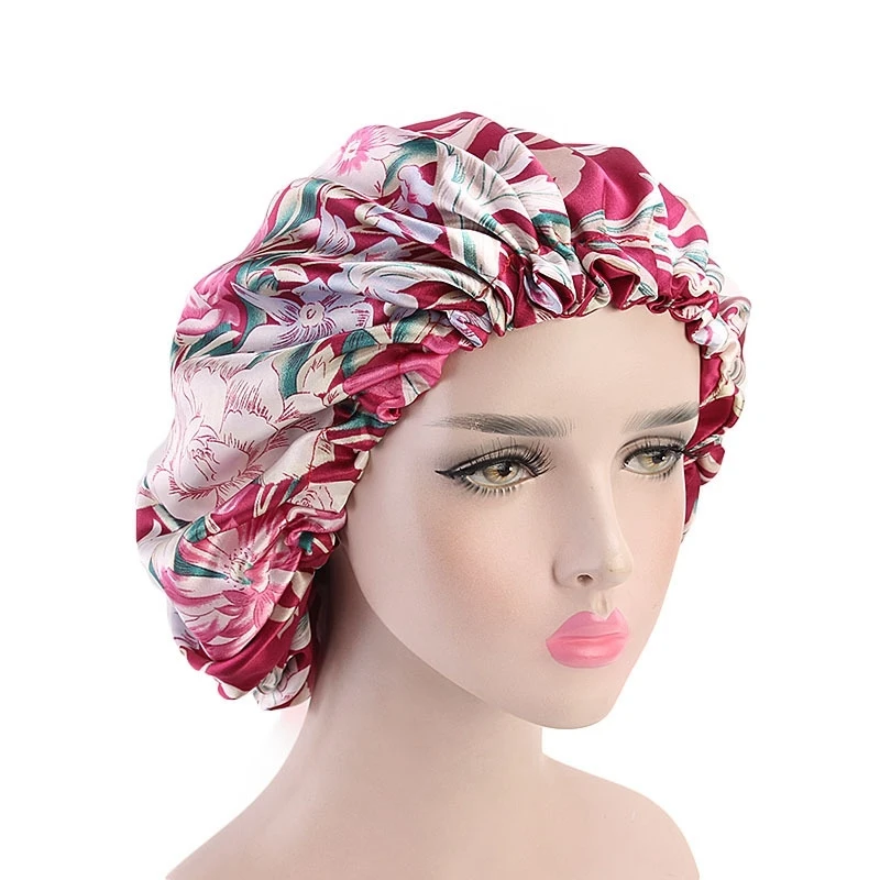 1 шт. женские двухслойные шелковистые накладки для волос волнистый ночной