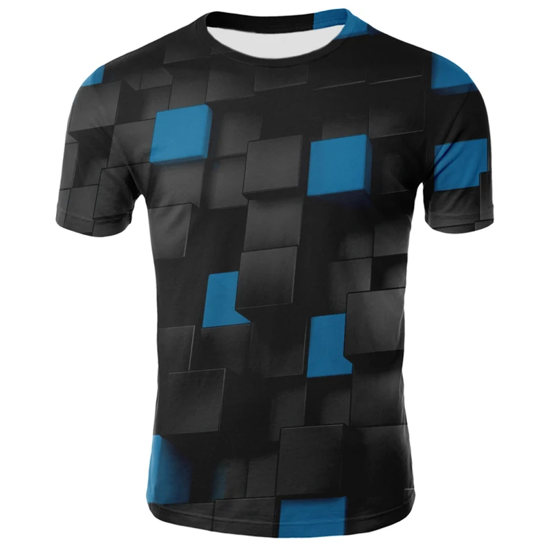 

Summer Three-dimensional 3d Vortex T-shirt Men's Custom 3d T-shirt Short-sleeved Harajuku Hip-hop Cute T-shirt Xl