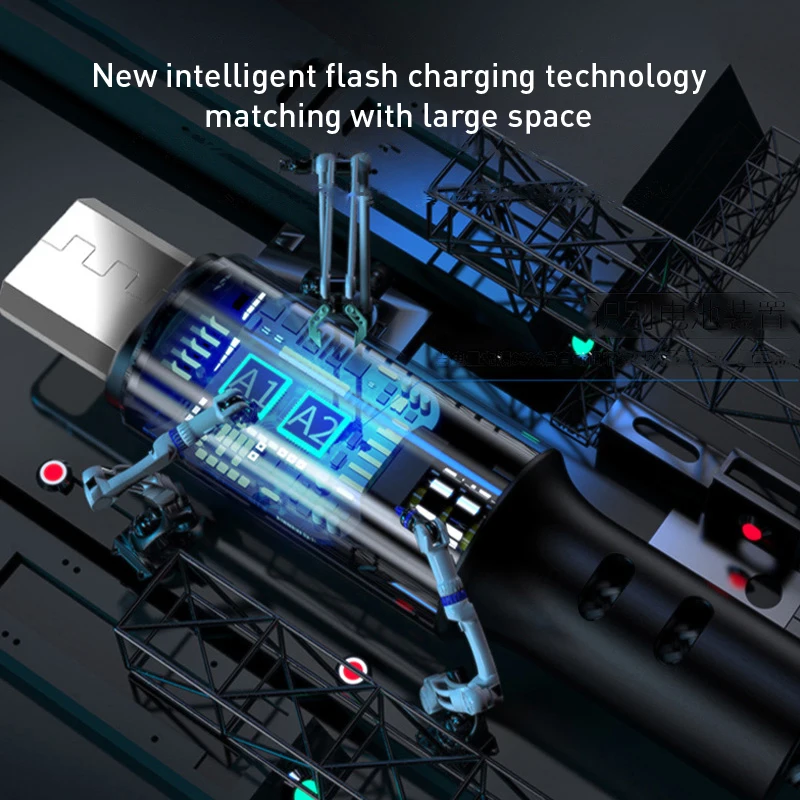 Кабель USB Type-C 3A кабель для быстрой зарядки и передачи данных Samsung Galaxy S10 S9 Xiaomi Redmi mi 9