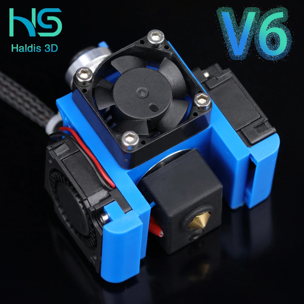 Высококачественный полностью металлический V6 J head Hotend Bowden комплект экструдера