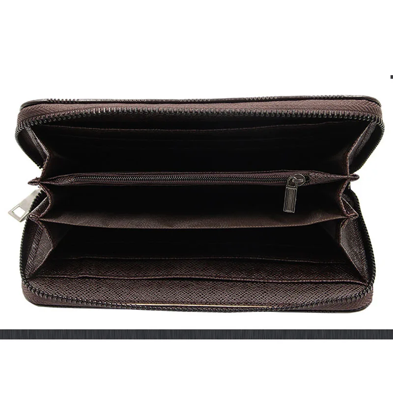 Manufacturers selling men's bags business men handbags bag male leisure high-capacity hand caught zip purse and id holder | Багаж и