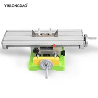 multifunction drill vise fixture working table cross slide table mini precision milling machine worktable