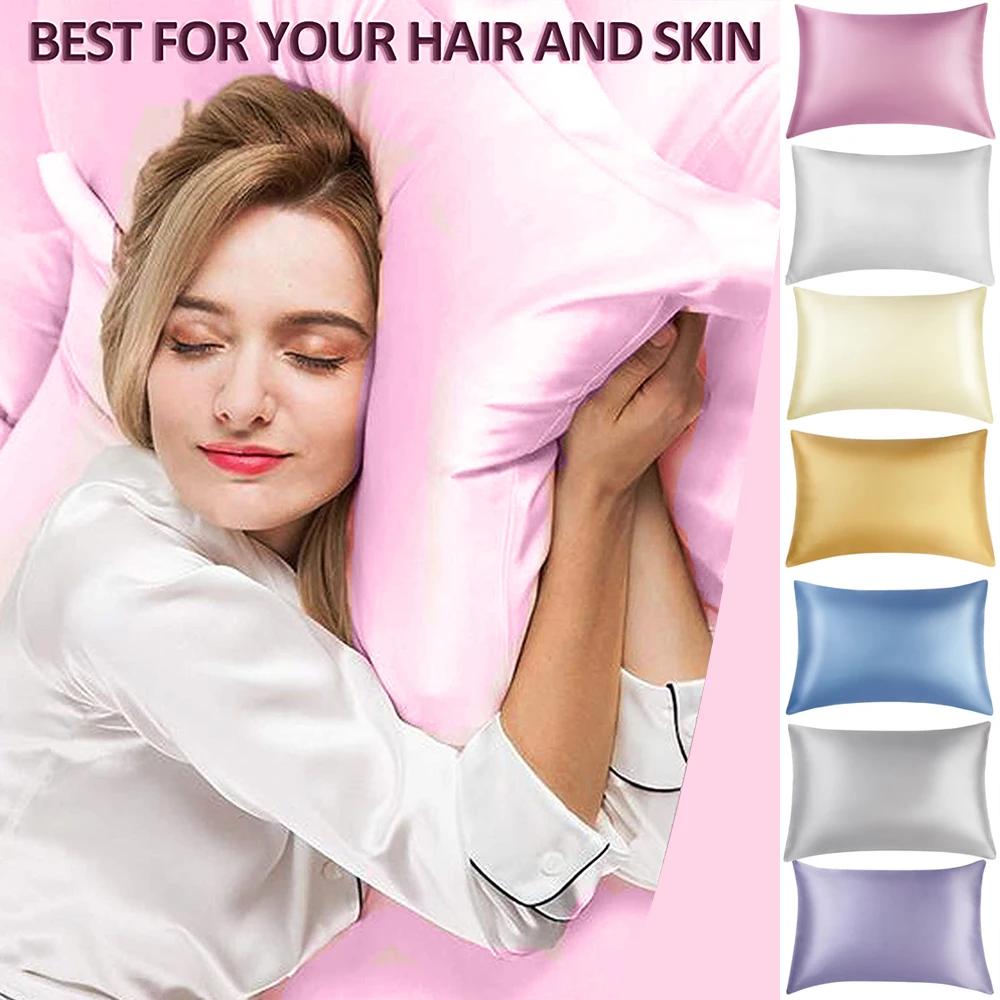 

100 % Silk Pillow Cover Pillowcase Cover Not Cause Frizzy Great For Skin