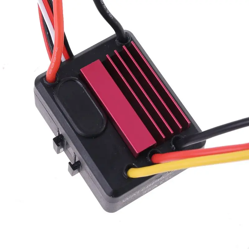 35A бесщеточный двигатель ESC водонепроницаемый 2 3S Lipo программируемый для 1/14 1/16