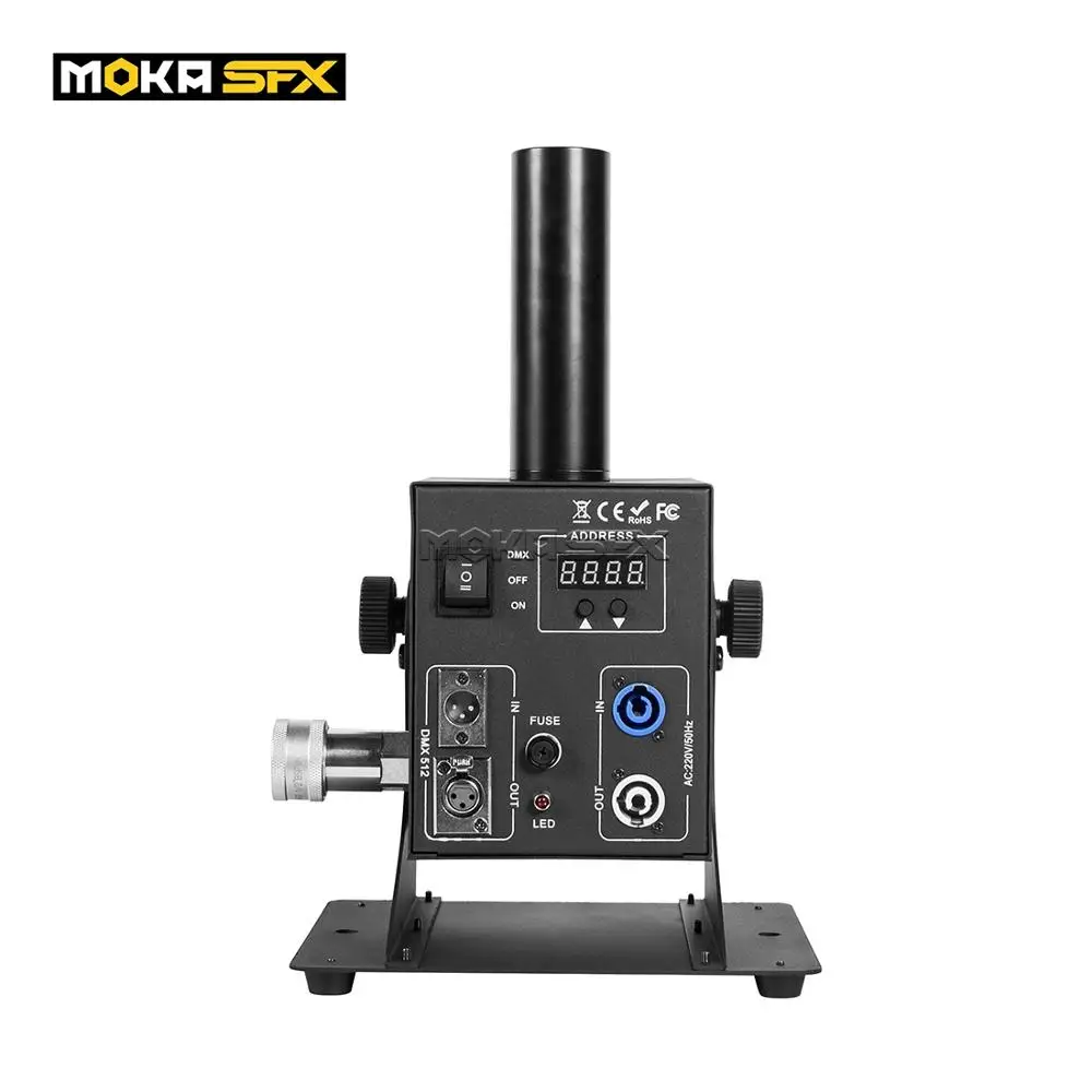 Co2 струйная Машина DMX пушка угол co2 струйный эффект крио дыма с 6 м шлангом