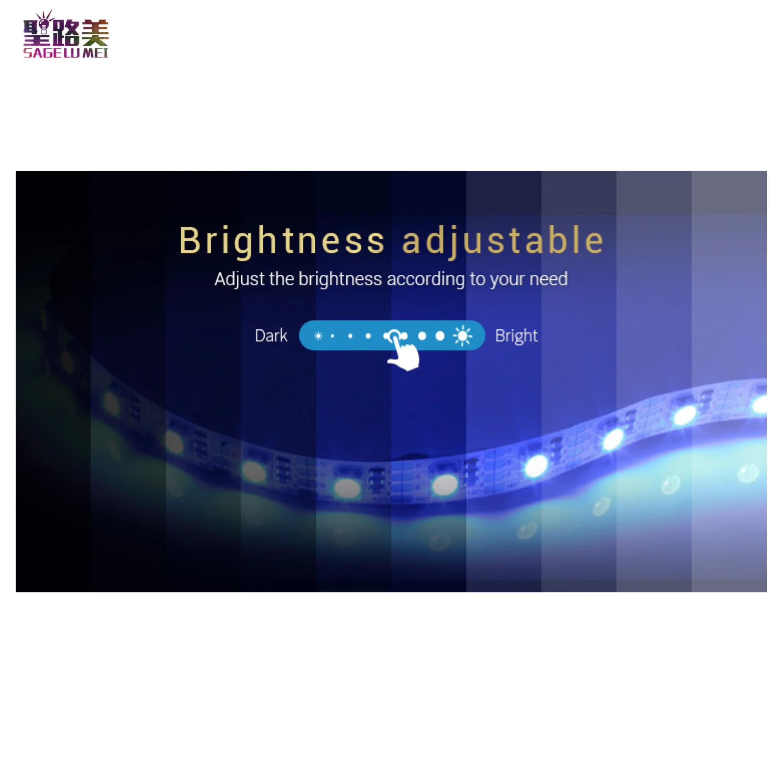 Светодиодная лента FUT045 RGB + CCT для управления приложениями/2 4 ГГц RF/Группа