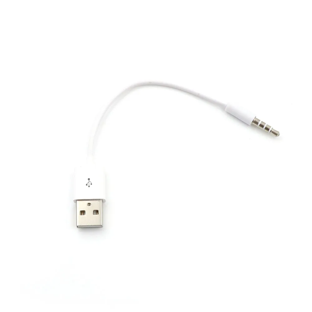 3 5 мм разъем AUX к USB 2 0 зарядное устройство для Apple iPod MP3 MP4 шнур плеера Синхронизация