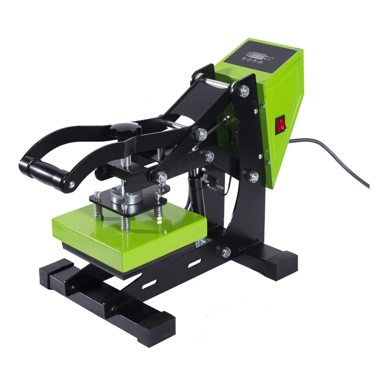 Алюминиевая нагревательная тарелка с ЖК дисплеем футболки сумки 15x15 см