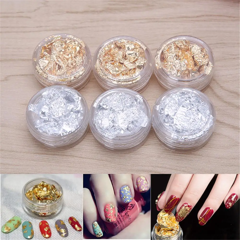 Дизайн ногтей украшение блестка флейка акриловая УФ гель бумага 3D