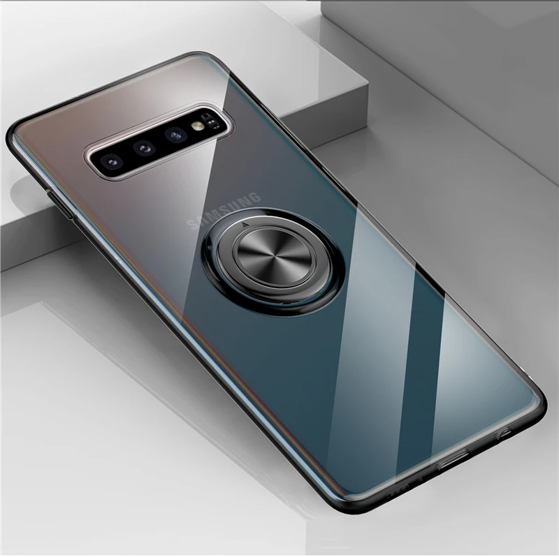 S10 5G чехол для samsung Galaxy S10 5G S10Plus автомобильный магнитный держатель-кольцо для пальца подставка задняя крышка для samsung S10 Plus чехол S10e e